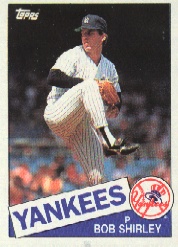 1985 Topps Baseball Cards      328     Bob Shirley